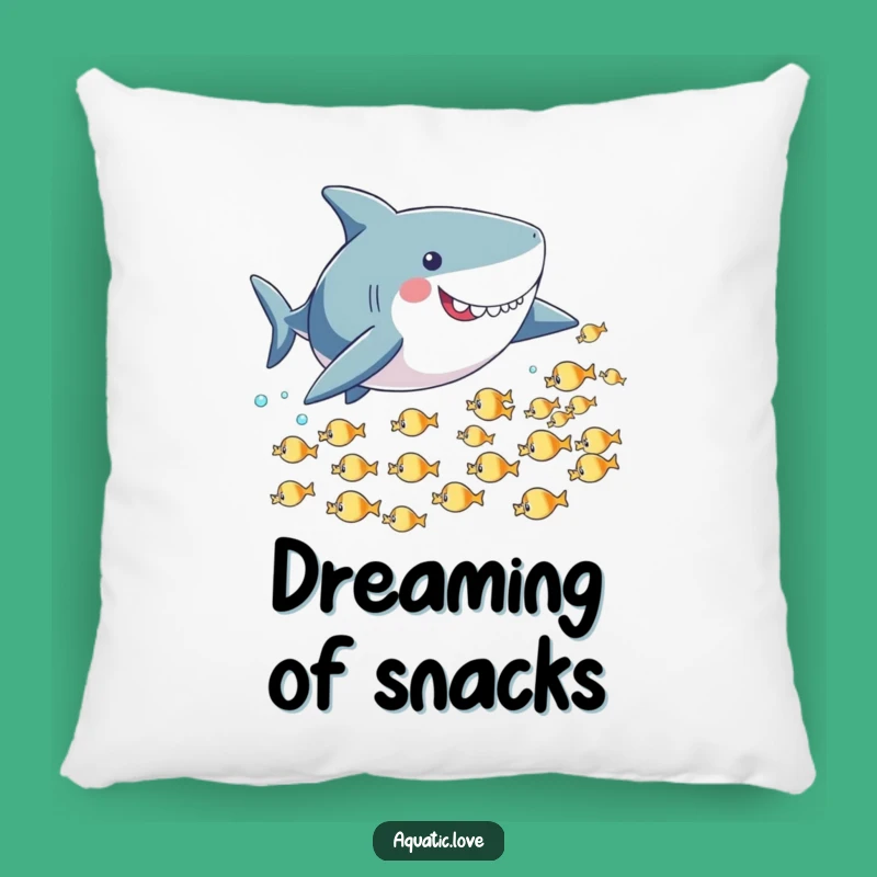 Funny Playful Shark Pillow: Cozy Chase Accent, Perfect Funny Gift