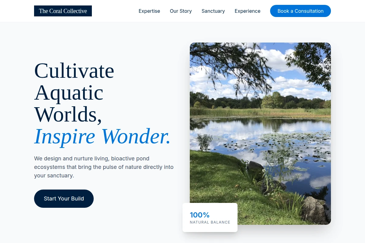 Bioactive Pond